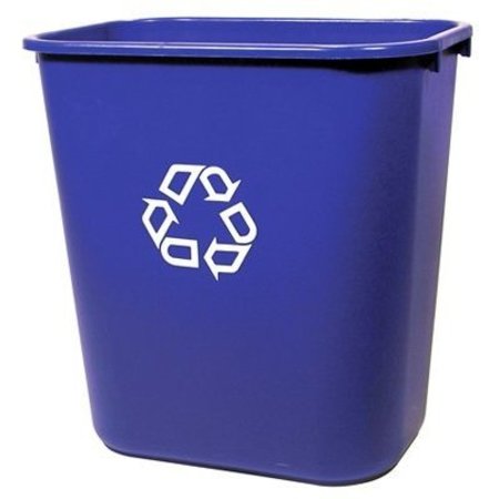 28QT BLU Recycl Waste -  RUBBERMAIDMM PROD, FG295673BLUE